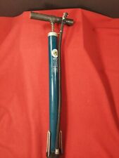 Bikextras Vtg 80's Bicycle Products Bike Tire Air Pump Blue Gator Grip Handle for sale  Decatur