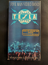 Tesla "Five Man Video Band" 1991 PROMO VHS segunda mano  Embacar hacia Argentina