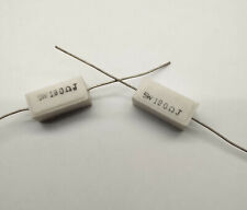 2 Piezas. 180 Ohm 5 Watt Resistor Wirewound Cerámica Cemento horizontal segunda mano  Embacar hacia Spain