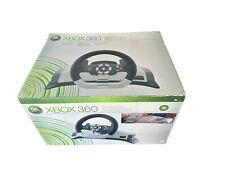 Volante de carreras inalámbrico oficial Microsoft Xbox 360 con pedales y montaje segunda mano  Embacar hacia Argentina