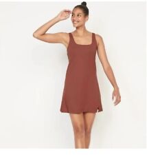 Vestido de tenis activo sin mangas para mujer Old Navy rojo polvoriento mediano  segunda mano  Embacar hacia Mexico