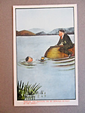Comic postcard lake for sale  NORWICH