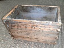 Peters wooden ammunition for sale  Honesdale