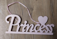 Princess pink sign for sale  NOTTINGHAM