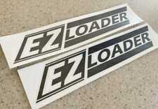 EZ Loader Vintage Boat Trailer Decal Black 2-PAK FREE SHIP + FREE Fish Decal! for sale  Shipping to South Africa