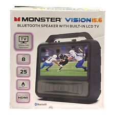 Monster Vision Bluetooth Speaker + 15.6” Tv Screen for sale  Shipping to South Africa