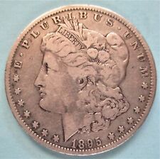 1895-O MORGAN SILVER DOLLAR. RAW, CIRCULATED, UNCERTIFIED. HARD TO FIND. for sale  Coram