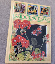 Gardening diary monthly for sale  UK