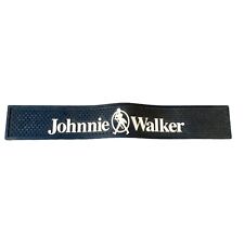 Used, Johnnie Walker Bar Rail Spill Mat Black Rubber Whiskey for sale  Shipping to South Africa