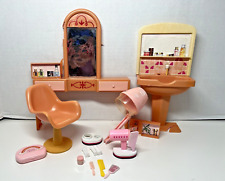 Juego de salón de belleza Barbie Arco 1984 vintage y algunos accesorios segunda mano  Embacar hacia Argentina