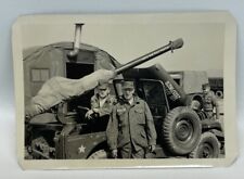 Foto encontrada de colección Jeep del ejército de los Estados Unidos con armas montadas soldados segunda mano  Embacar hacia Mexico