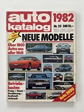 Autokatalog 1982 . gebraucht kaufen  Netphen