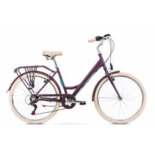 26 / 28" Romet rower miejski 6-biegowa przerzutka łańcucha Shimano aluminiowa rama fioletowa na sprzedaż  Wysyłka do Poland