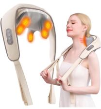 XTO Neck Massager Mini Back Neck Massager with Heat Kneading Electric Massage... for sale  Shipping to South Africa