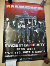 Rammstein poster 2011 gebraucht kaufen  Crottendorf, Walthersdorf