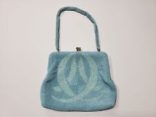 Bolsa Richee Vintage Azul Bebê por Walsors Frisada à Mão no Japão comprar usado  Enviando para Brazil