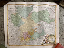 landkarte homann 1730 gebraucht kaufen  Hannover