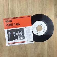 Queen [I Want It All] 7” Vinyl Record Single Promo (Japanese) 1989 - Mega Rare usato  Spedire a Italy