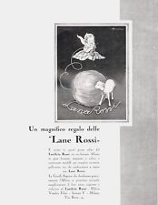 Pubblicita 1931 lanificio usato  Biella