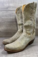 Lucchese distressed suede for sale  Shipping to Ireland