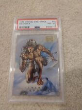 1996 Marvel Masterpieces #91 Weapon X PSA 8  for sale  Omaha