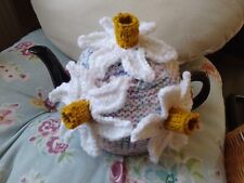 Hand knitted daffodils for sale  RYDE