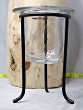 Metal glass candle for sale  Eaton