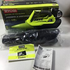 OEM Ryobi Electric Jet Fan Leaf Blower 2 Speed 135 MPH 440 CFM 8 Amp 7 Lbs. NEW for sale  Shipping to South Africa