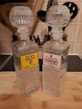 Glass decantors for sale  PLYMOUTH