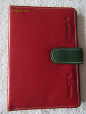 leather passport cover for sale  HOOK