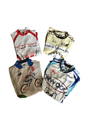 Stock Lote Camisas Ciclismo Shirt Cycling Jersey Trikot Maillot Italia Bike TG L comprar usado  Enviando para Brazil