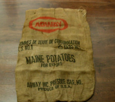 Ancien sac patates d'occasion  Tarbes