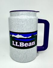 Vintage LL Bean Plastic Travel Coffee Mug Cup w/ Lid Purple Whirley Made in USA for sale  Shipping to South Africa