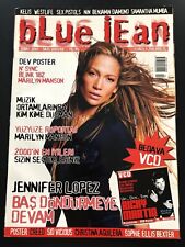 Revista turca Blue Jean 2001 Jennifer Lopez/Ricky Martin/pistolas sexuais/pisca 182, usado comprar usado  Enviando para Brazil