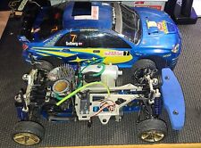 THUNDER TIGER TS4N Rc Nitro 1/10 Subaru Good Condition , used for sale  Shipping to South Africa