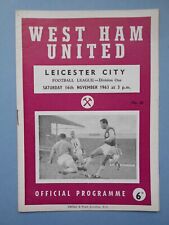 West ham leicester for sale  ROTHERHAM