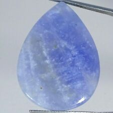 Natural Hackmanite Loose Gemstone Pear Cabochon Afghanistan 29.10 Cts 25X34X5MM for sale  Shipping to South Africa