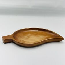 Wood leaf trinket for sale  Willow Grove