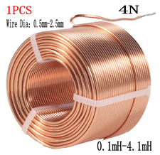 Bobina de cobre sem oxigênio indutor alto-falante diâmetro 0,5-2,5 mm 0,1 mH~4,1 mH , usado comprar usado  Enviando para Brazil