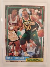 1992-93 Topps #161 Benoit Benjamin Seattle SuperSonics for sale  Shipping to South Africa