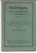 Thüringen geschichte 1924 gebraucht kaufen  Meiningen