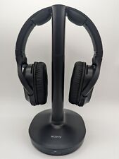 Sony Wireless Headphone for TV Watching W Transmitter Dock Warm, Detailed Sound for sale  Shipping to South Africa