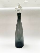 Pristine Blenko Wayne Husted 5826-S "Onion" Decanter Sandblasted for sale  Shipping to South Africa