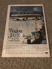 Usado, Vintage 1962 FORD FALCON SQUIRE WAGON Station Wagon Car Print Ad 1960s comprar usado  Enviando para Brazil