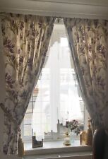 plum floral curtains for sale  UPMINSTER