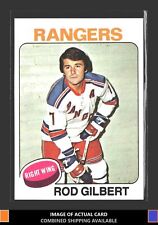 1975-76 Topps #225 Rod Gilbert New York Rangers casi nuevo/nuevo paquete a manga 2024 segunda mano  Embacar hacia Argentina