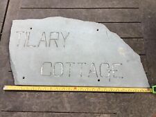 Traditional Lakeland Slate House Sign, Tilary Cottage., used for sale  PENRITH