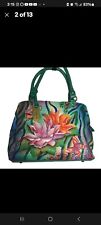 Anuschka handbag lilies for sale  Wilmington
