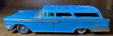 Grande Vintage Azul 1959 Ford Station Wagon Yonezawa Of Japan Brinquedo de Fricção de Estanho comprar usado  Enviando para Brazil