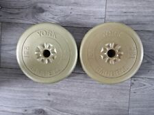 York weight plates for sale  Shipping to Ireland